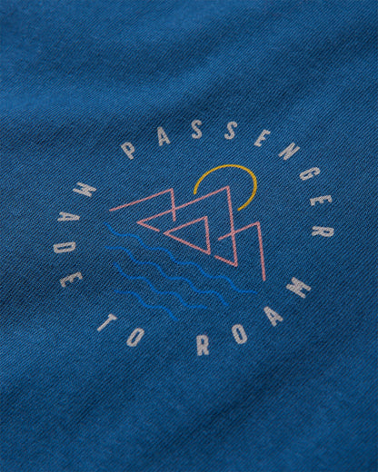 Escapism T-Shirt - Dark Denim - Flatlay