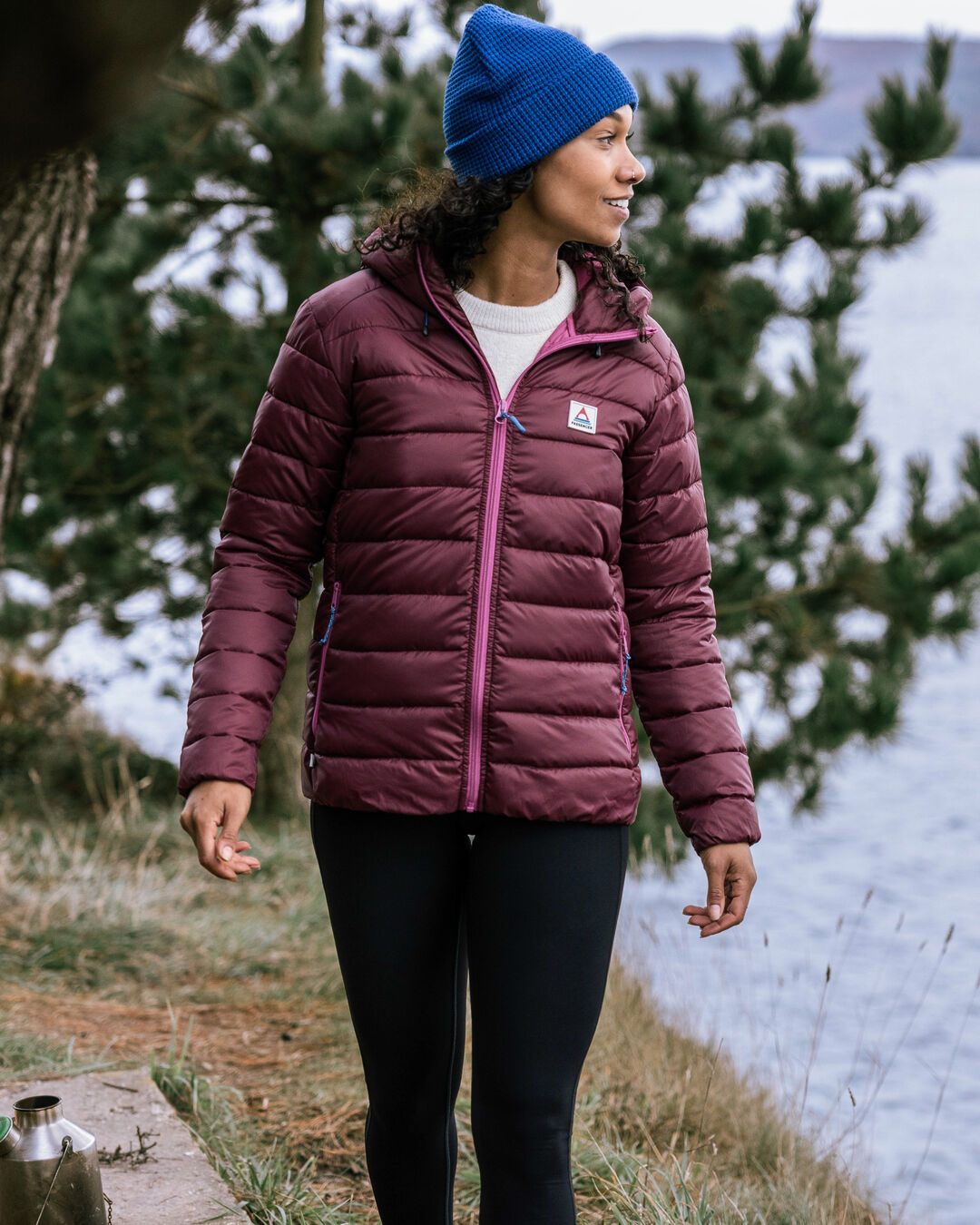 Pow Insulated Jacket - Wine - Lifestyle