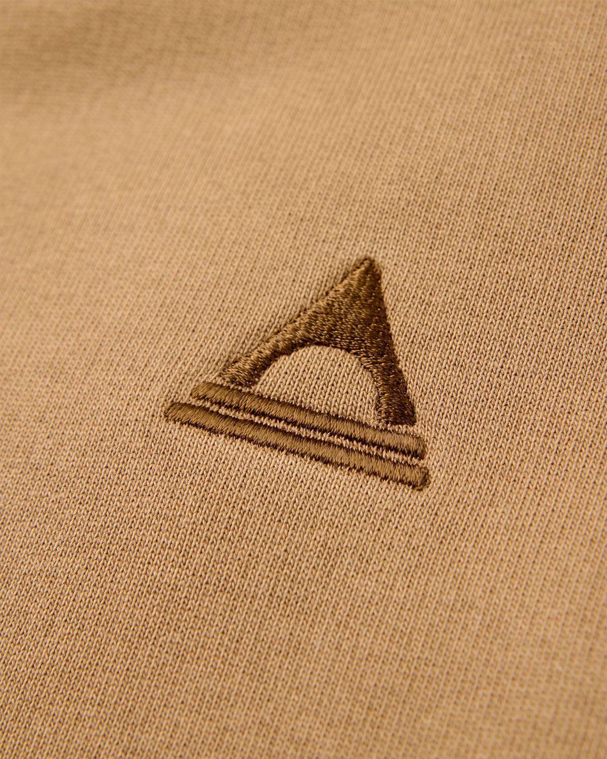 Vita Relaxed Fit Hoodie - Caramel - Flatlay