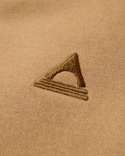 Vita Relaxed Fit Hoodie - Caramel - Flatlay