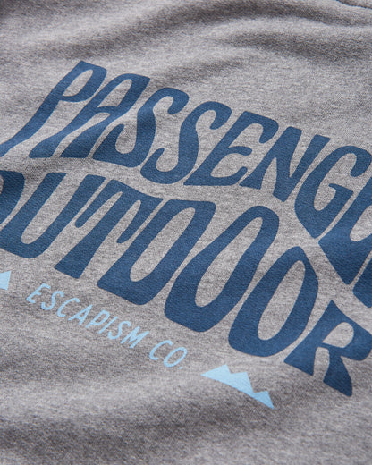 Yuca Sweatshirt - Dark Grey Marl - Flatlay