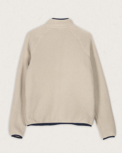 Tripper Full Zip Sherpa Fleece - Oatmeal