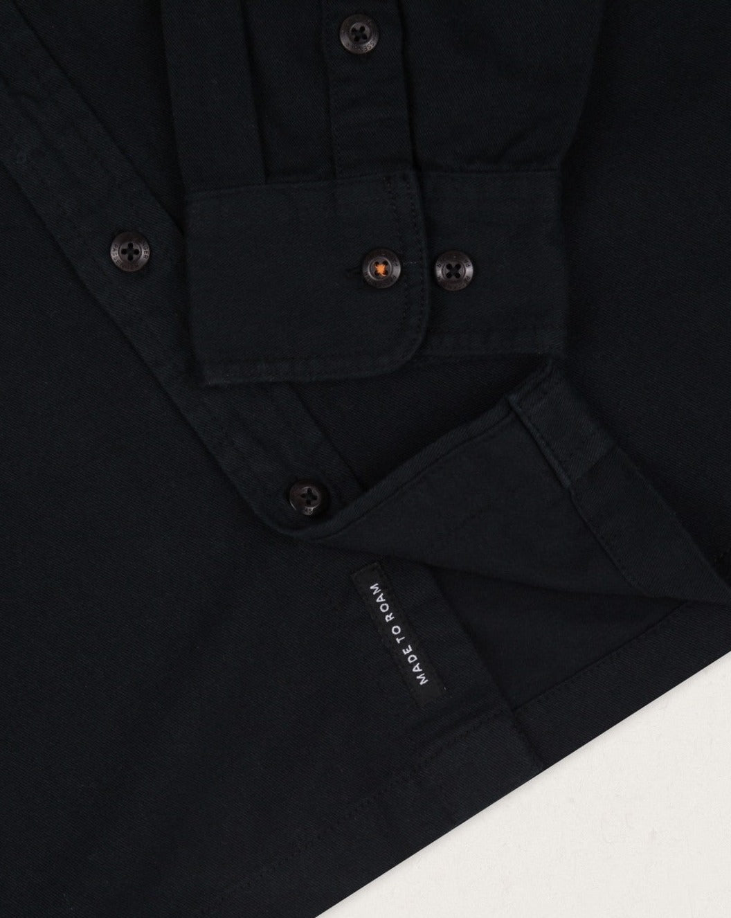 Vision Organic Cotton Overshirt - Black