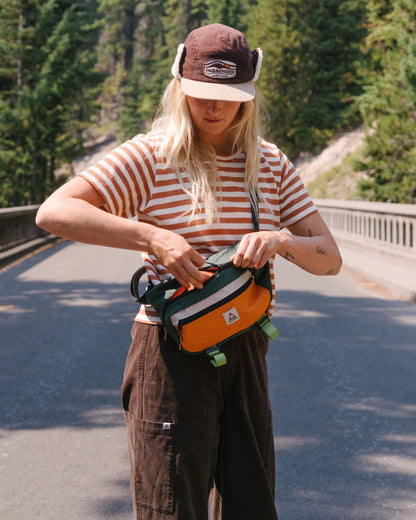 Boondocker Hip Pack - Rain Forest Orange Multi - Lifestyle - Female