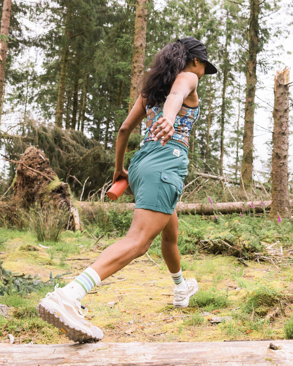 Trail Cargo Skort - Deep Ocean - Lifestyle