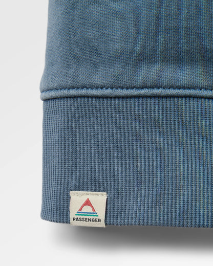 Boundless Relaxed Fit Sweatshirt - Stormy Blue  - Flatlay