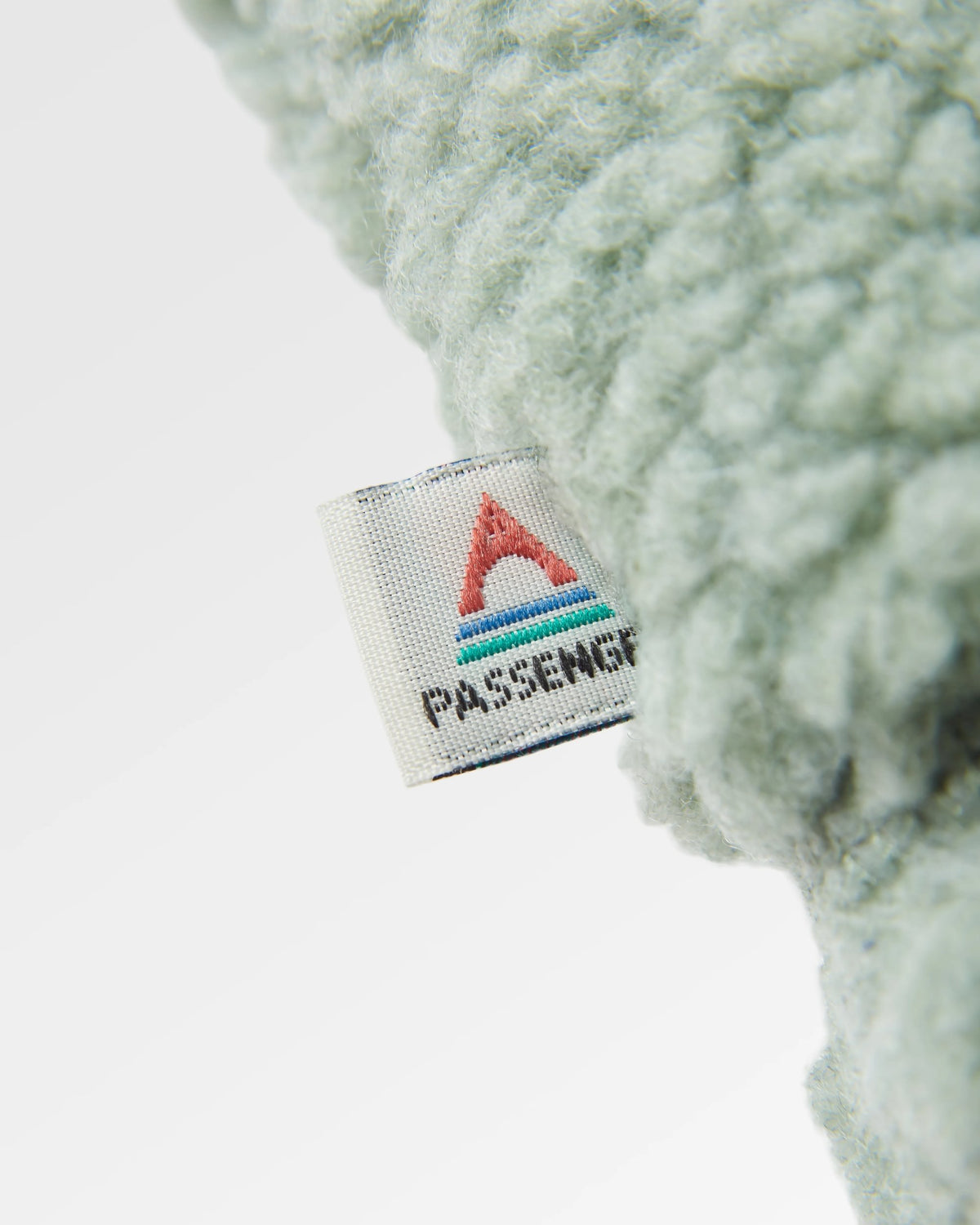 Create Deep-Pile Sherpa Fleece - Pistachio - Flatlay