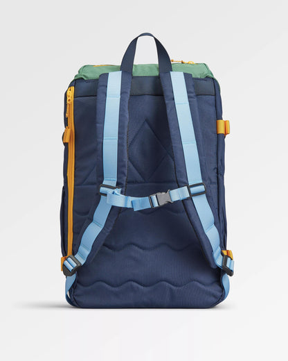 Boondocker 26L Backpack - Navy/ Laurel Green - Flatlay