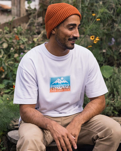 Grounded Relaxed Fit T-Shirt - White - Lifestyle