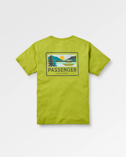 Roamer Men's T-Shirt - Tea Green - Flatlay