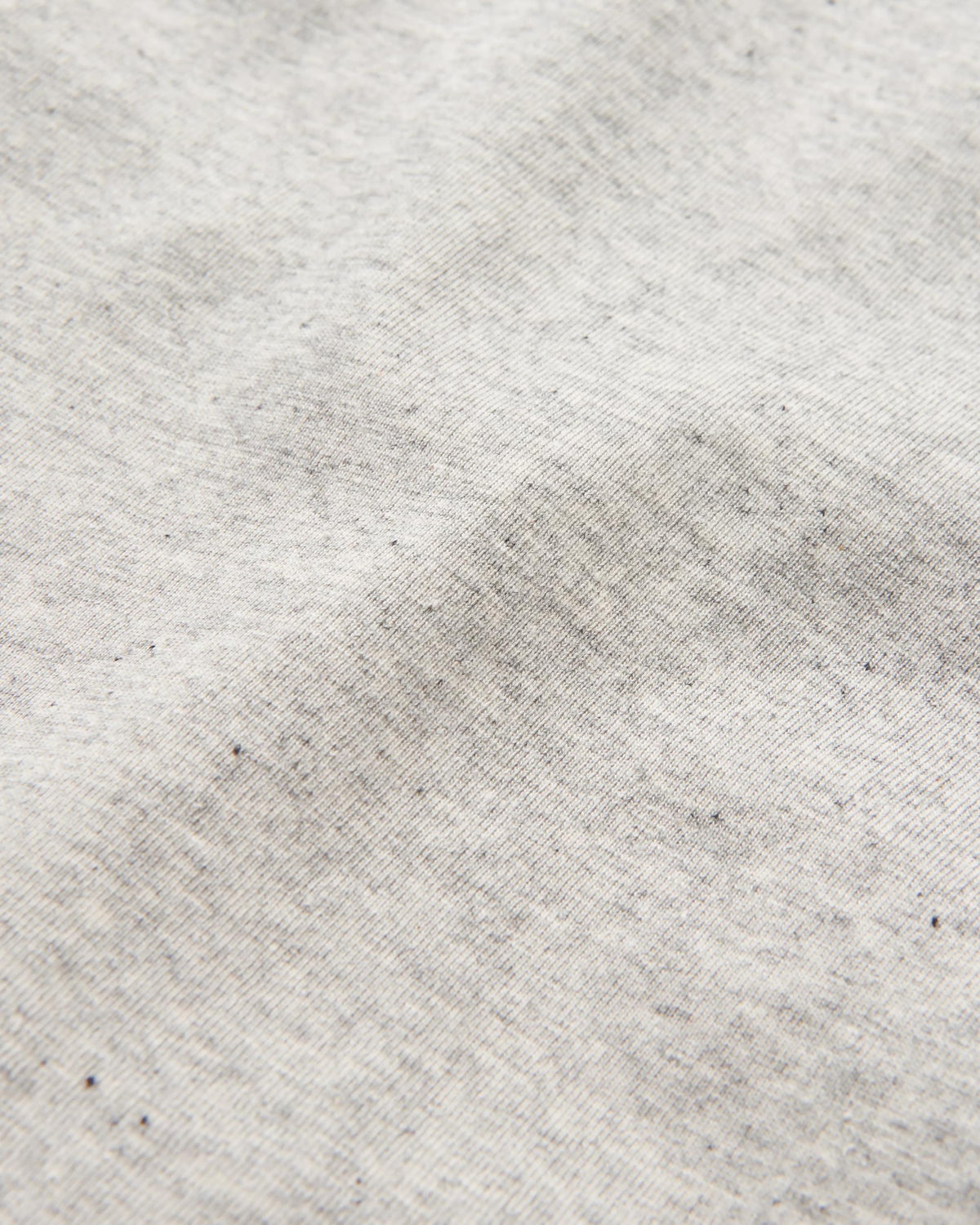 Heritage Relaxed Fit LS T-Shirt - Grey Marl - Flatlay