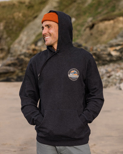 Odyssey Hoodie - Ebony Marl - Lifestyle - Male