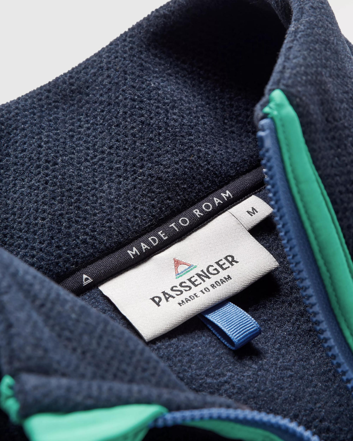 Men's Highland Polartec® Fleece - Lilac/ Deep Navy - Flatlay