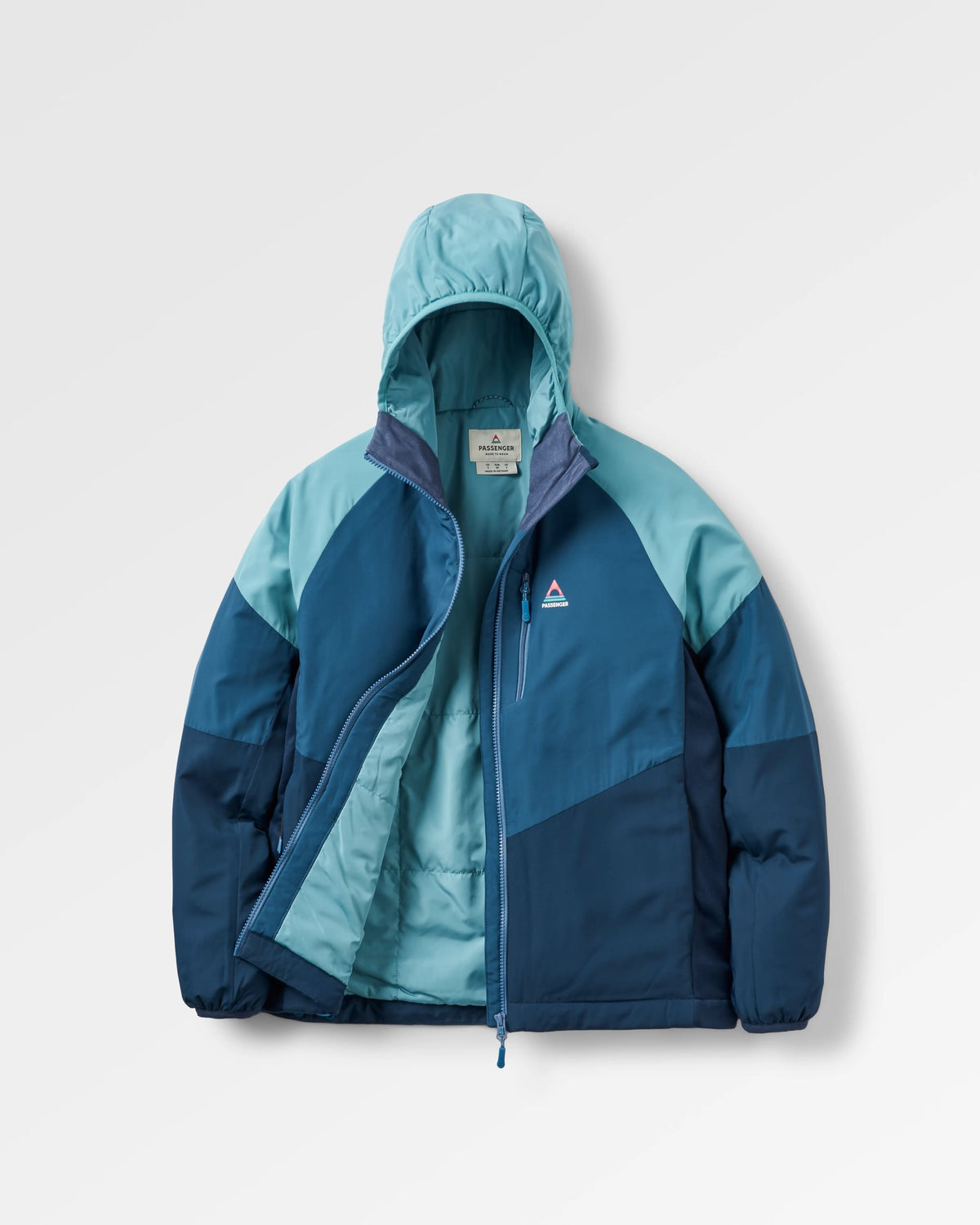 Shasta Lightweight Thermore® Insulated Jacket - Rich Navy/Dark Denim/Arctic - Flatlay