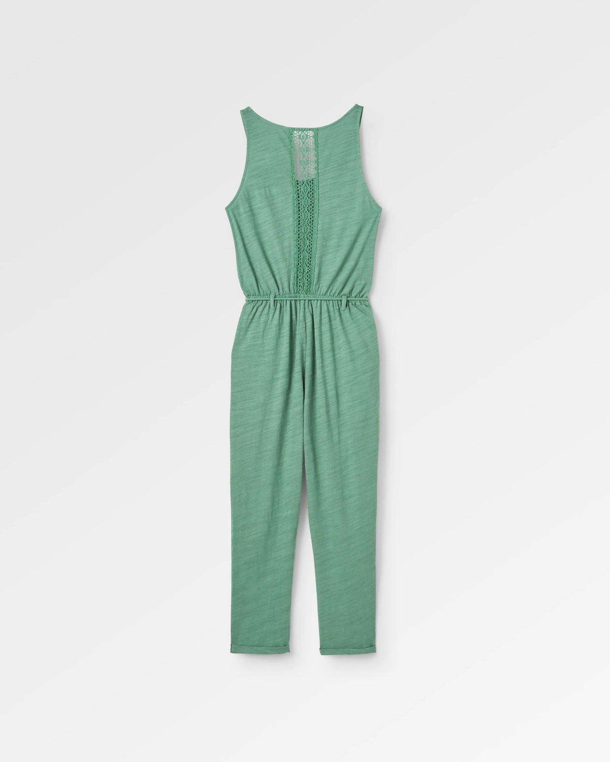 Eva Jumpsuit - Dark Ivy - Flatlay