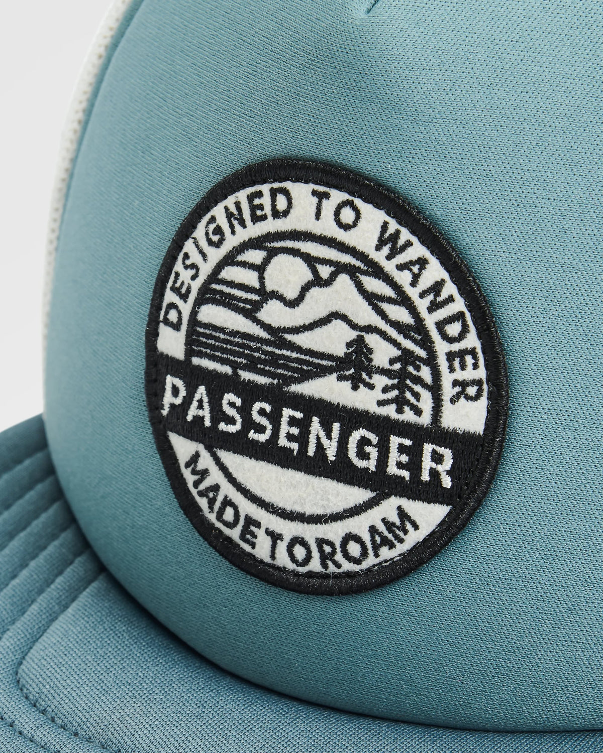 Odyssey Active Trucker Cap - Arctic - Flatlay