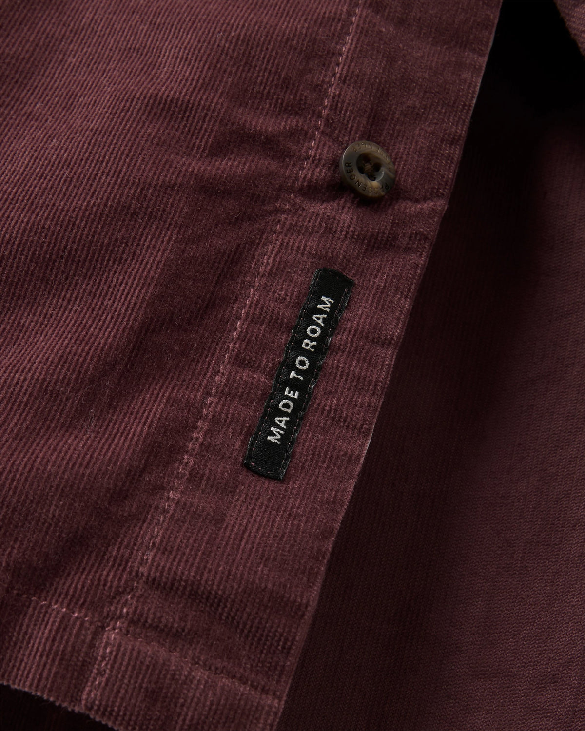 Backcountry Cord Light Shirt - Brambleberry - Flatlay