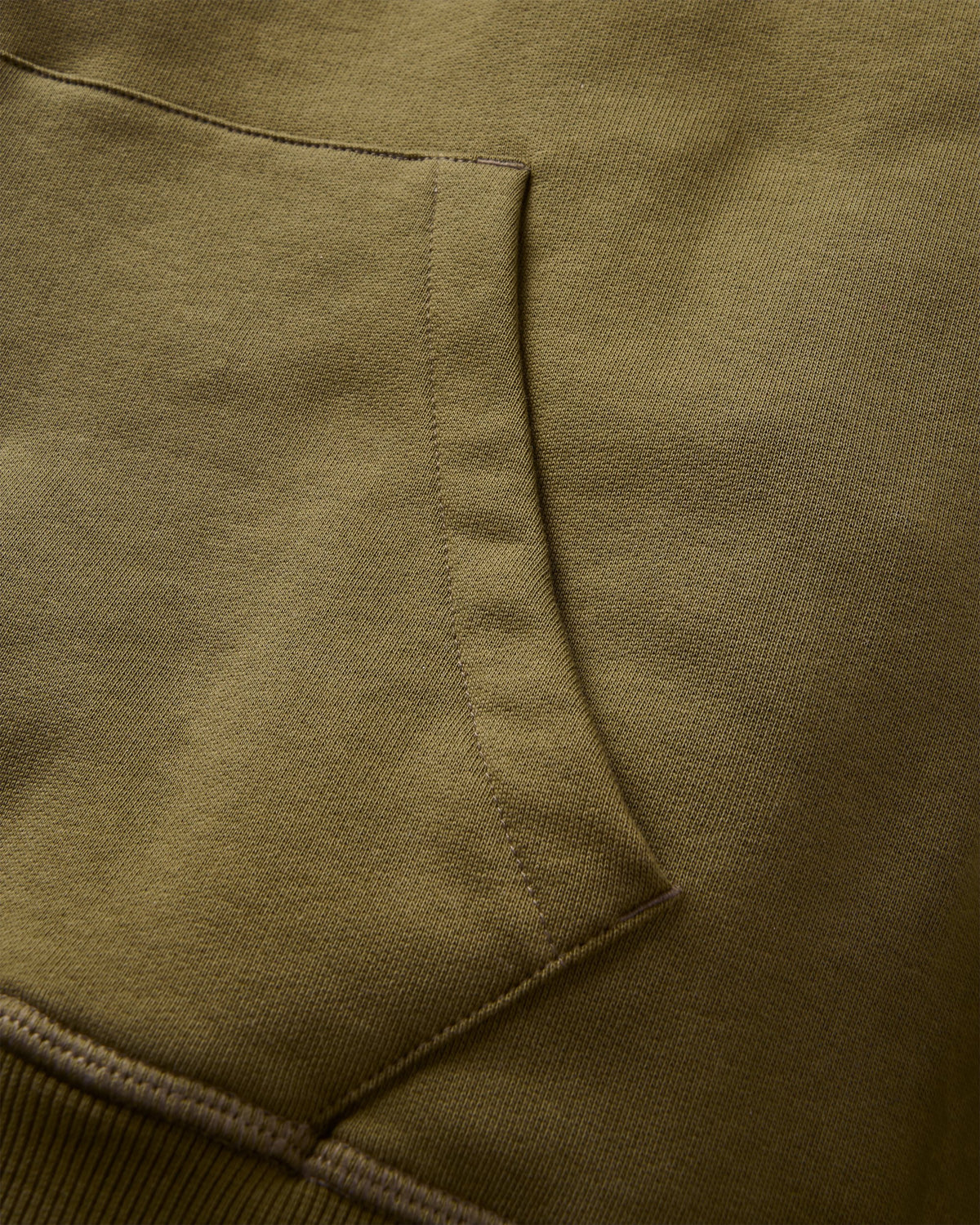 Odyssey Hoodie - Dark Olive - Flatlay