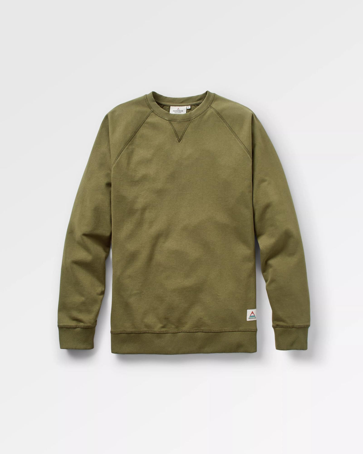 Heritage Men's Sweatshirt - Khaki - Flatlay
