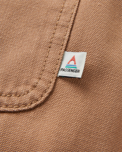 Falcon Cotton Jacket - Toffee - Flatlay