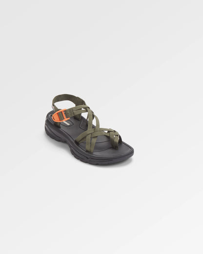 Atlas Roam Sandal - Dusty Olive - Flatlay