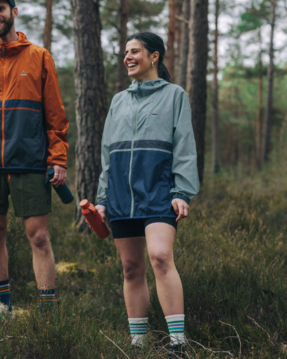 Viento Windshell Jacket - Pistachio/Dark Denim - Lifestyle