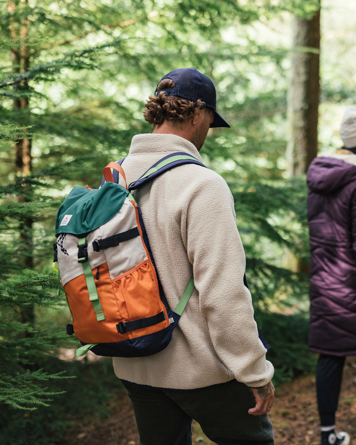 Boondocker 26L Backpack - Rain Forest Orange Multi - Lifestyle