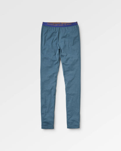 Women's Merino Blend Base Layer Bottom - Storm Grey - Flatlay
