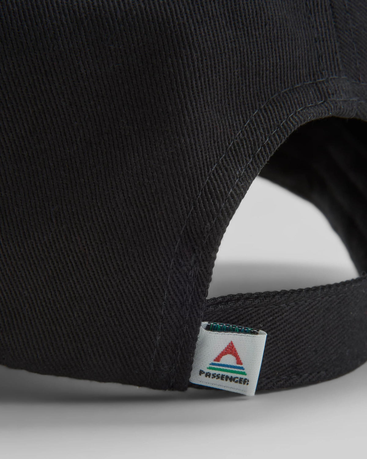 Classic 6 Panel Cap - Black - Flatlay