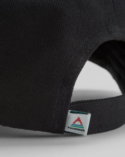 Classic 6 Panel Cap - Black - Flatlay