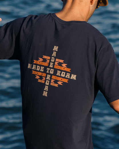Oar T-Shirt - Deep Navy - Lifestyle