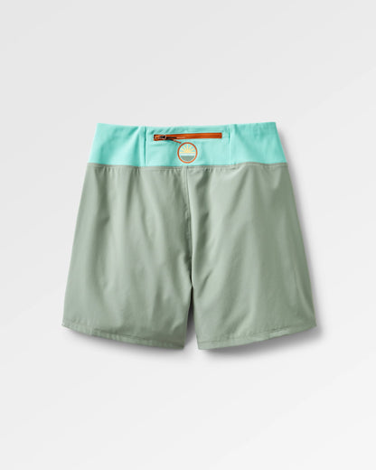 Roundtrip Trail Short 5" - Pistachio - Flatlay