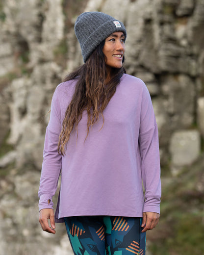 Lotus Active LS Top - Lilac - Lifestyle
