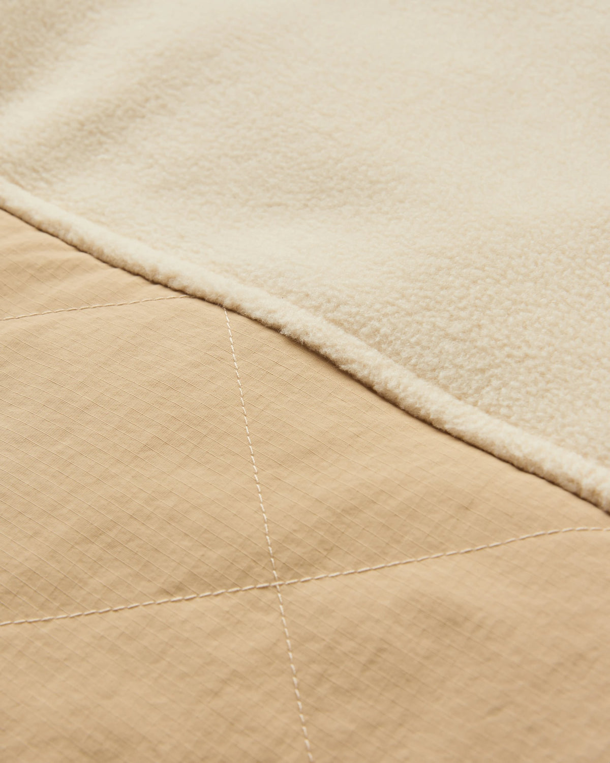 Bea Polar Fleece - Stone - Flatlay
