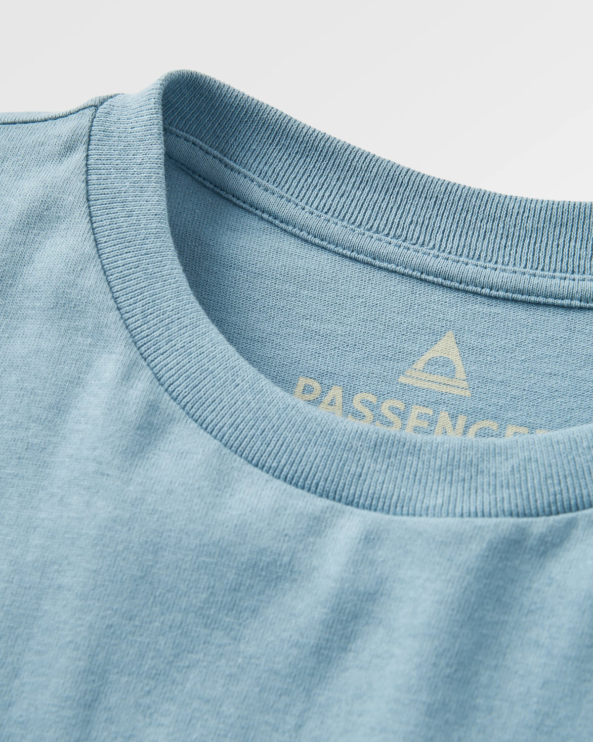 Dawning T-shirt - Faded Denim - Flatlay