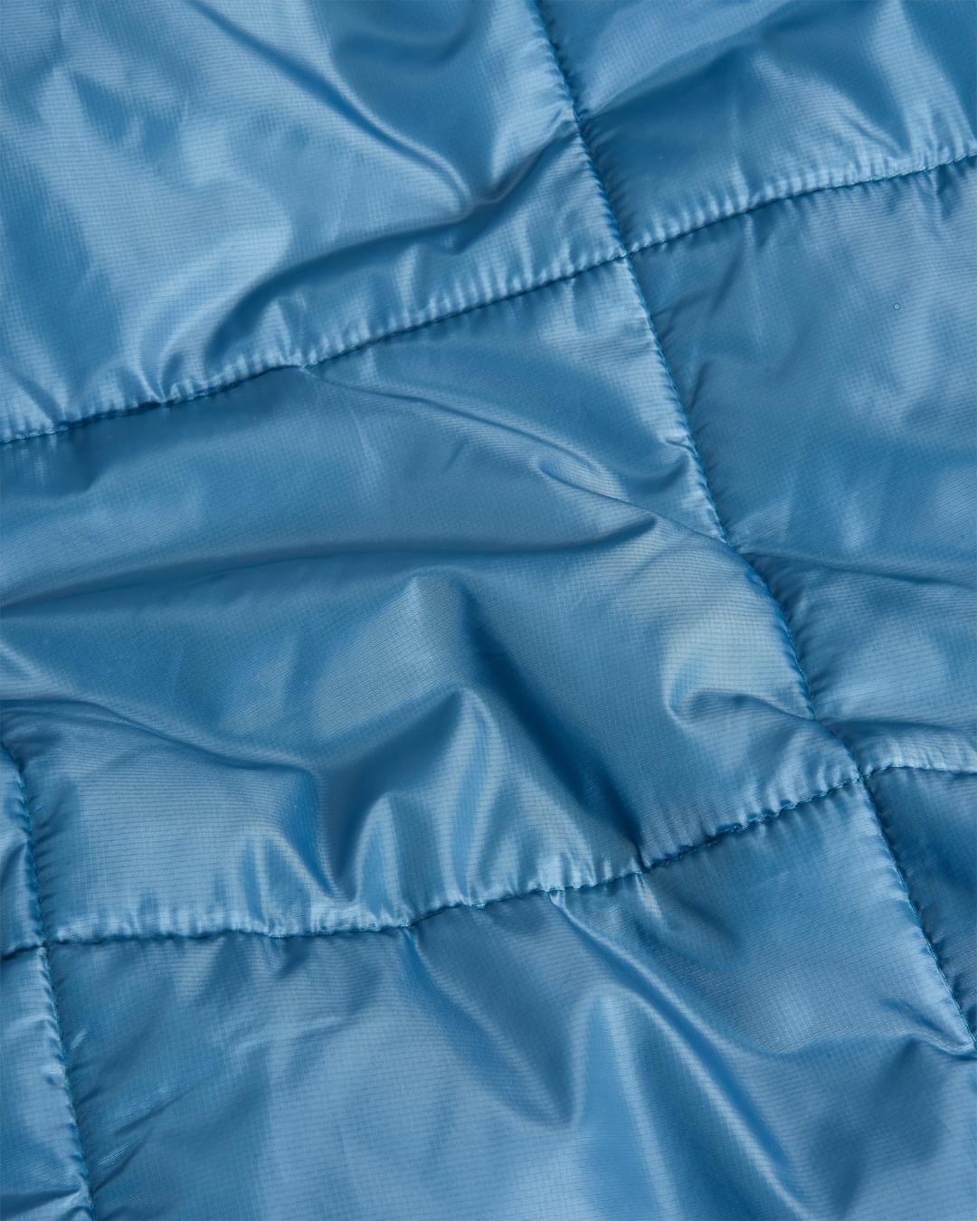 Travel Ripstop Blanket - Washed Blue - Flatlay