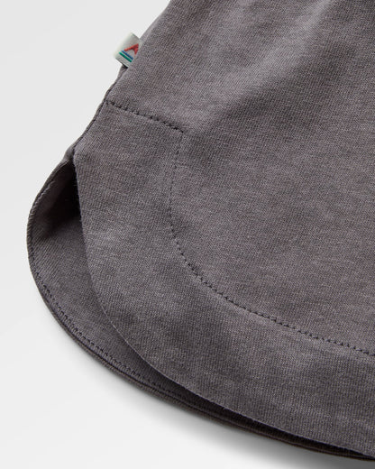 Rambling LS T-Shirt - Charcoal - Flatlay