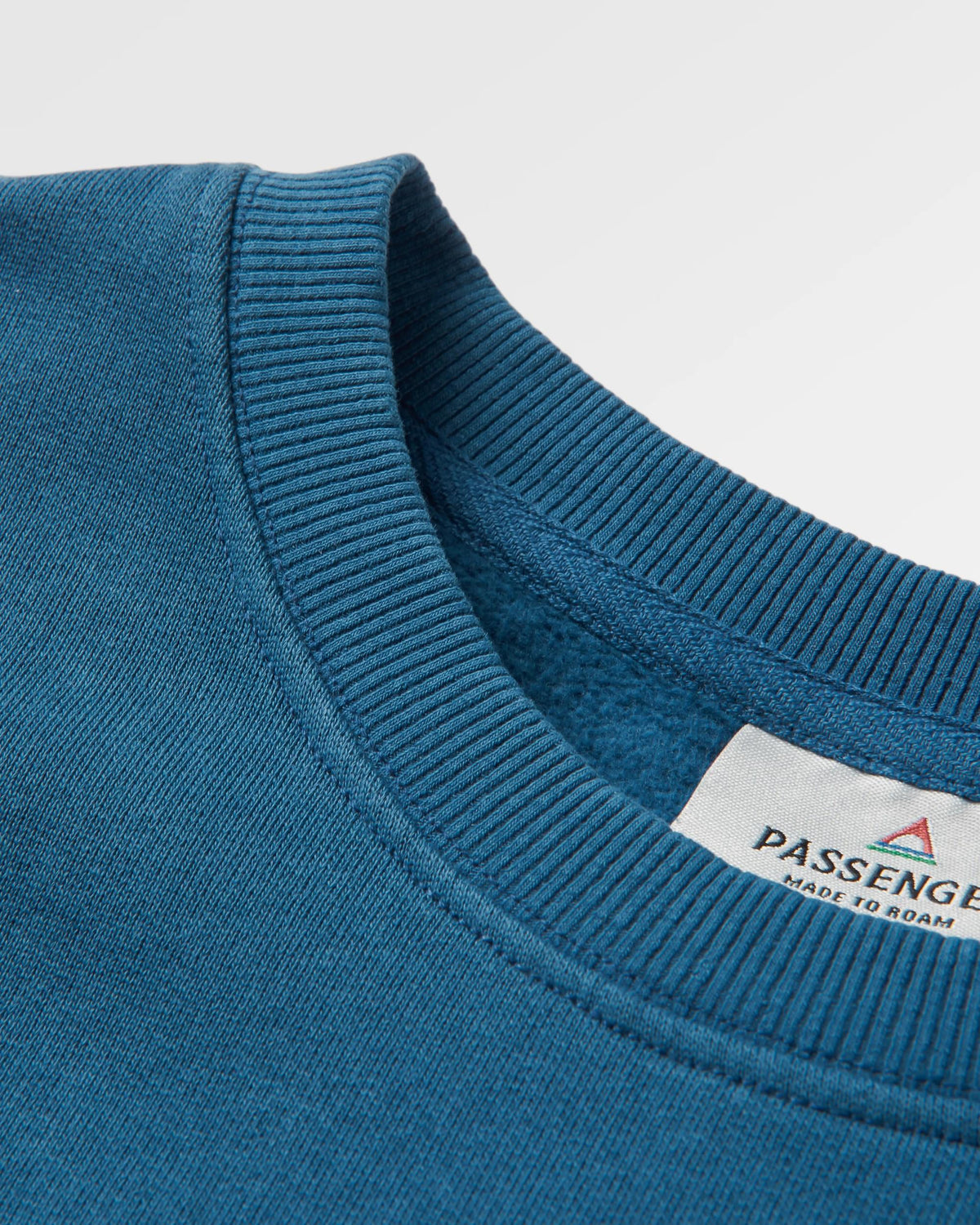 Escapism Regular Fit Sweatshirt - Dark Denim - Flatlay