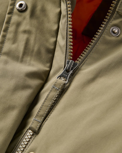 Alaska Insulated Parka - Dusty Olive - Flatlay