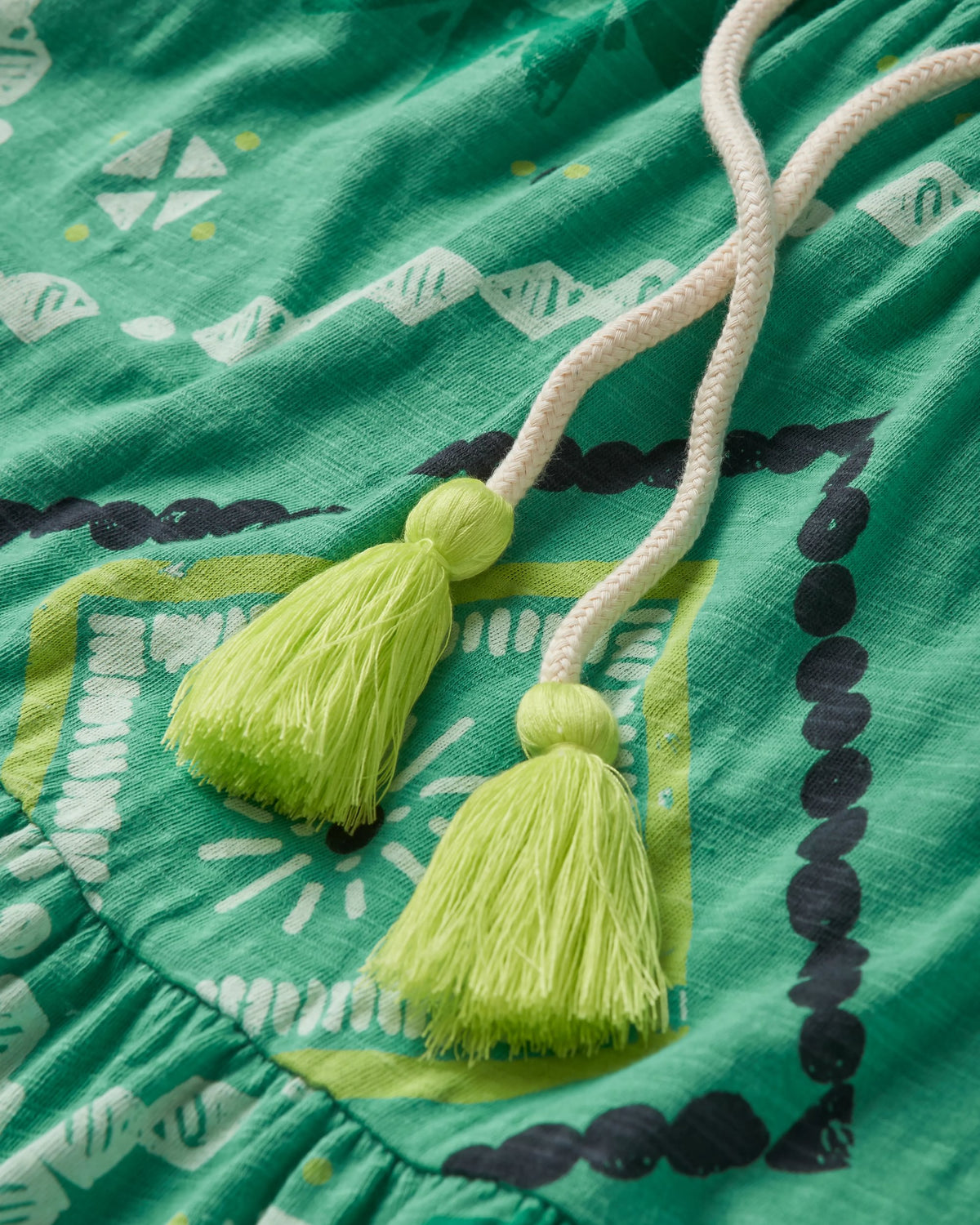Fareway Maxi Skirt - Sunburst Green Spruce - Flatlay