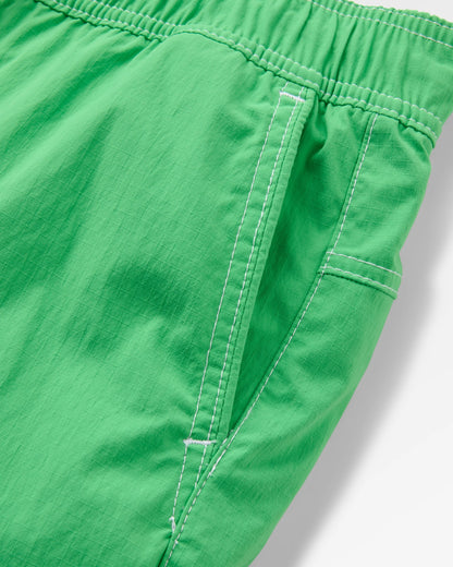 Searcher Longer Line 10" Boardshort - True Green - Flatlay