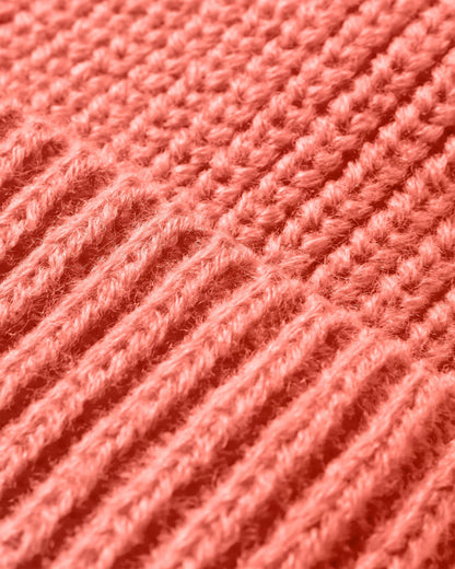 Compass Beanie - Shell Pink - Flatlay
