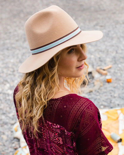 Outback Fedora - Tan - Lifestyle - Female