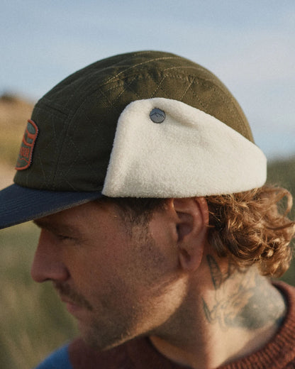 Nightfall Polar Fleece Lined Hat - Dusty Olive - Lifestyle - Male