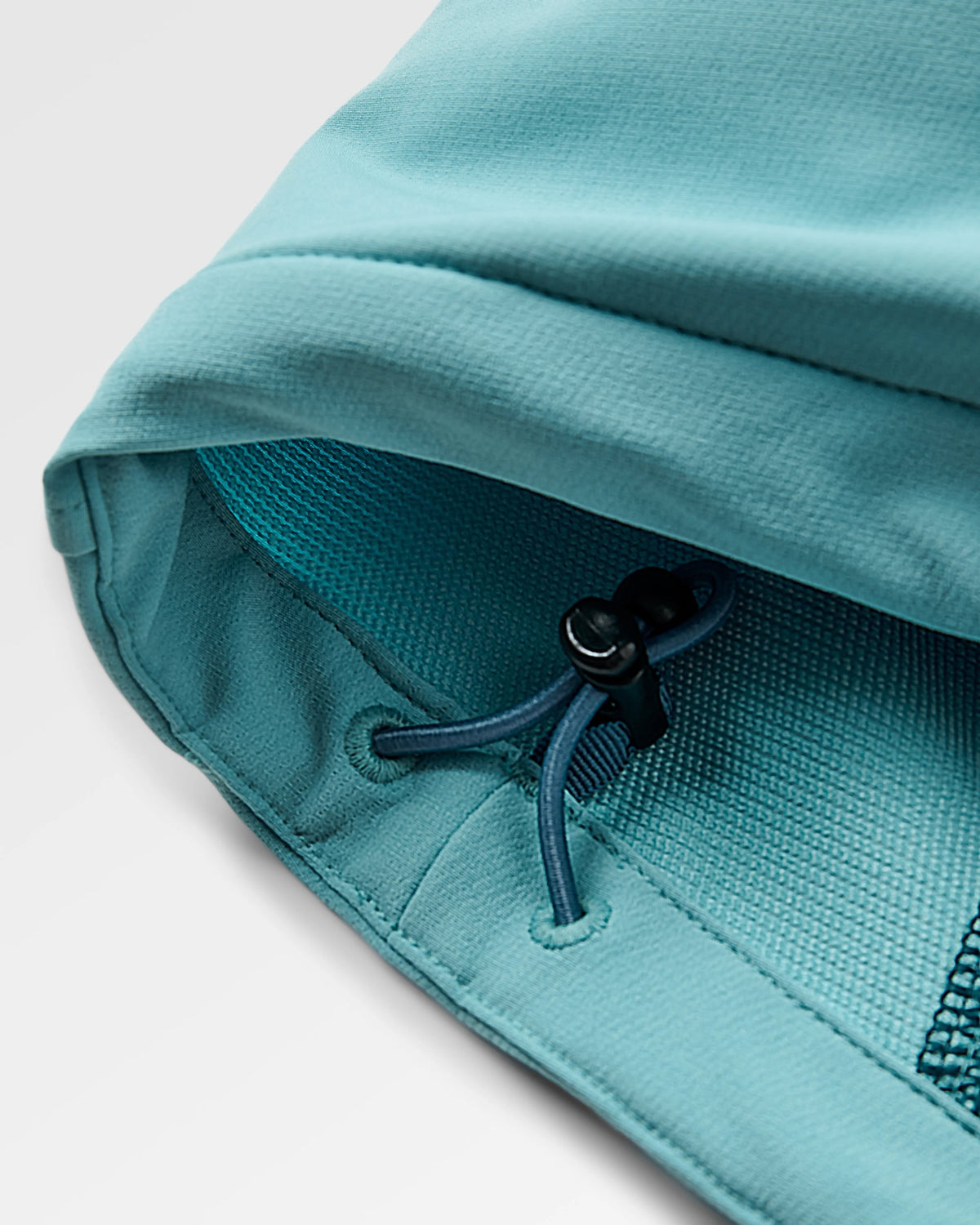 Ocean Softshell Anorak - Retro Blue/Tidal Blue - Flatlay