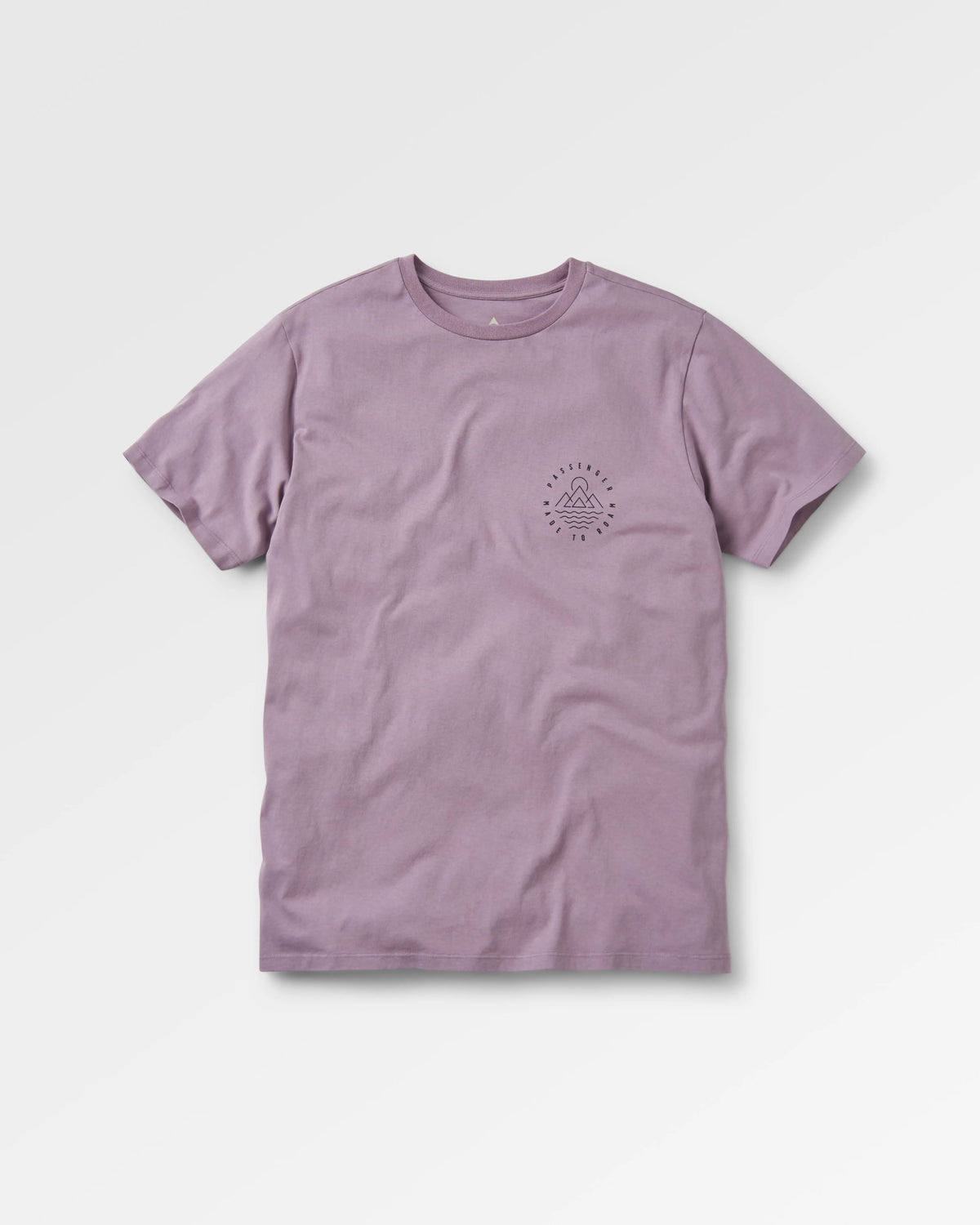 Escapism T-Shirt - Dusty Lilac - Flatlay