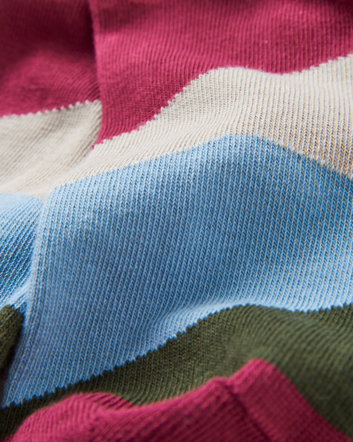 Vista Socks - Rhubarb - Flatlay