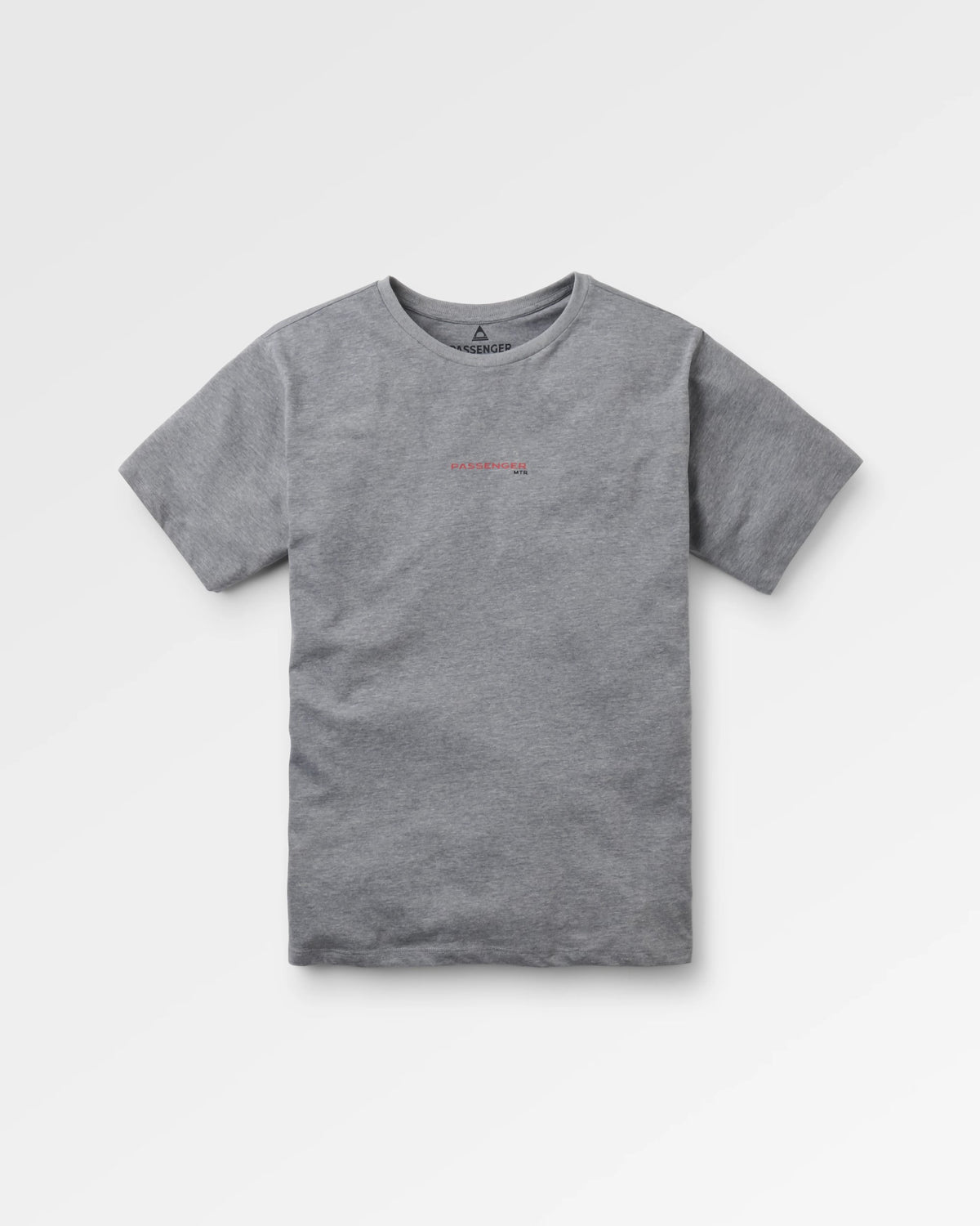 Horizons T-Shirt - Grey Marl - Flatlay