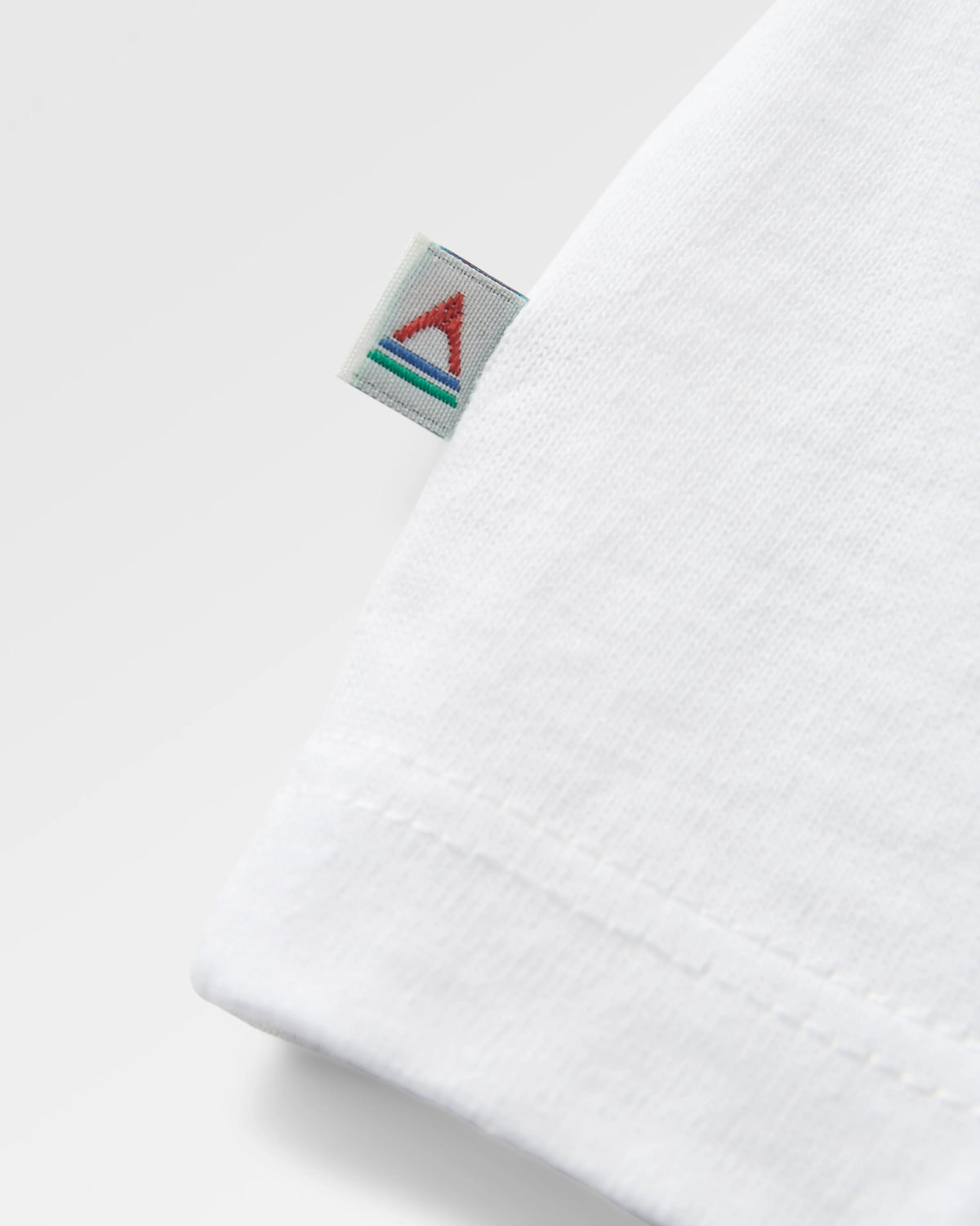 Roamer LS T-Shirt - White - Flatlay