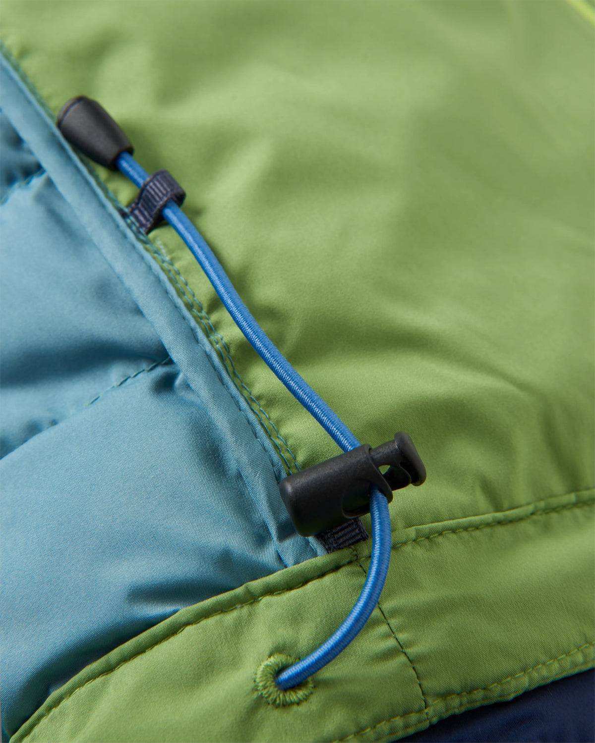 Northstar Down Jacket -  Rich Navy/Pear Green/Arctic - Flatlay